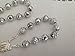 25 pc Baptism Favors Mini Rosaries Silver Plated/ Recuerditos De Bautismo/ Christening Favors/ Decenarios/ Decades/ Finger Rosaries