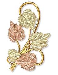 Landstroms Black Hills Gold Brooch Pin - H411
