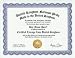 United Kingdom British National Pride Certification: Custom Gag Nationality Family History Genealogy Certificate (Funny Customized Joke Gift - Novelty Item)