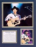 George Strait Picture Plaque Framed