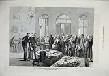 1876 WAR DISTRIBUTING MONEY CLOTHING BULGARIAN PEASANTS