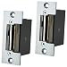 Electric Door Strike Remote Unlock Mechanism for Security Alarms, Keypad Entry, & Audio Video Door Phone Intercom Systems (12V DC) - Bonus Pack of 2