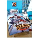 Power Rangers Operation Overdrive Save The World Panel Duvet Set