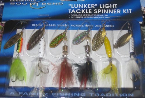 12 LUNKER Inline Spinners baits Fishing lures NIP