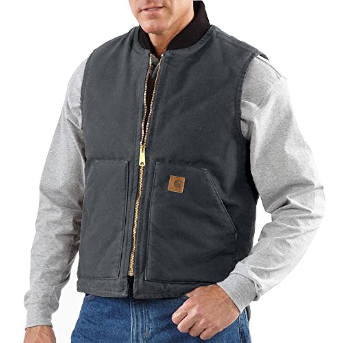 Carhartt Sportswear Mens V01BLK Sandstone Vest Arctic Quilt Choose Color+SZ eBay