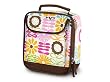 Lunch Tote, Fun Flower Lunch Tote