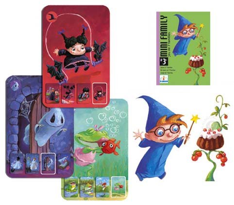 Djeco - Jeu des 7 familles - Mini family