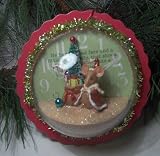 Seasons of Cannon Falls Once Upon a Christmas Clock Dome His Belly shook Ornament #949641Belly