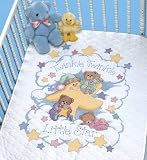 Twinkle Twinkle Stmpd X-Stitch Quilt Kit
