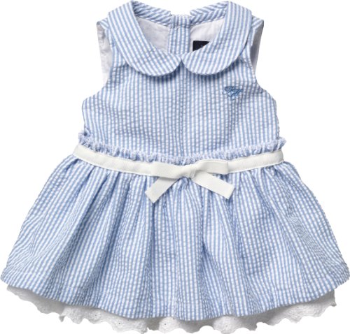Tommy Hilfiger Baby - Unisex ITHACA ST BABYGIRL DRESS SLVS EZ57104328, Gr. 56 (OCEAN BLUE  Preisvergleich
