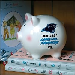 Carolina Panthers Memory Company Born to Be Piggy Bank NFL Football Fan Shop Sports Team Merchandise