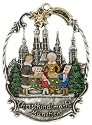 Christmas Market in Munich German Pewter Ornament