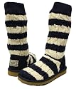 UGG 5822 Classic Tall Stripe Cable Knit Sheepskin Boots