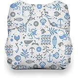 Thirsties Snap All in One Diaper, Ocean Life, Newborn