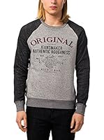 BIAGGIO Sudadera (Gris / Negro)