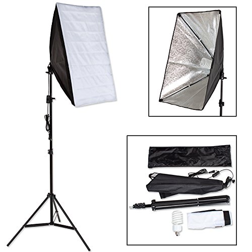 TecTake ILLUMINAZIONE SET STUDIO FOTO LAMPADA DAYLIGHT circa 40 W...