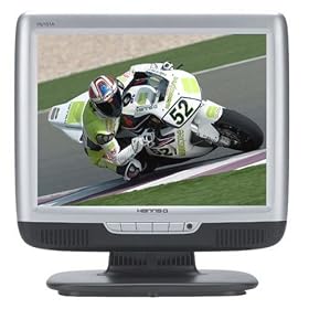 HannsG 15" LCD Monitor HU151, Silver/Black, Built-in 2x1W Speakers, 1024x768 Resolution, 600:1 Contrast Ratio