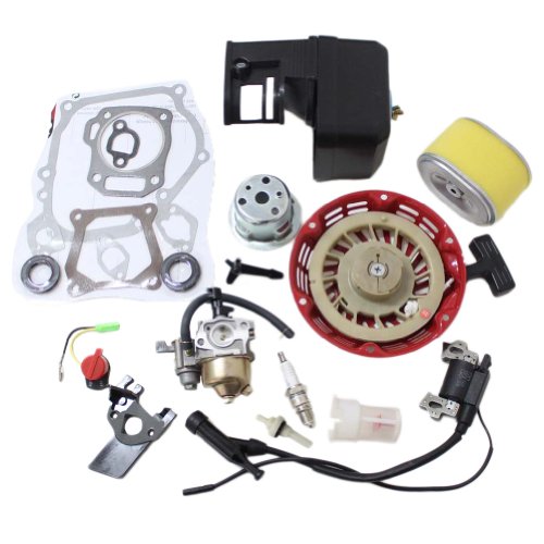 New Pack of Carburetor Recoil Starter Ignition Coil Stop Switch Spark