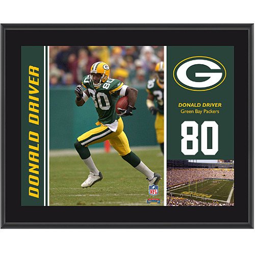 Mounted Memories Green Bay Packers Donald Driver 10.5 x 13 Sublimated Plaque