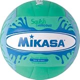 Mikasa Squish Series Outdoor Volleyball - Green / Blue Splash
