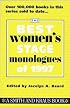 The Best Women's Stage Monologues of 1997 (Best Women's Stage Monologues)