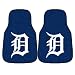 FANMATS 6379 MLB - Detroit Tigers Front Car Mat - 2 Piece