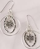 Celtic Knot, Triple Hoop Earrings