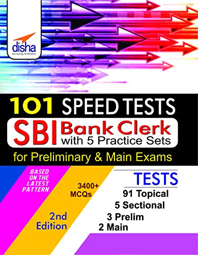 101 Speed Tests for SBI Clerk Preliminary & Mains Exam