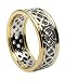 Gents Pierced Celtic Wedding Ring