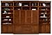 Entertainment Cabinet w/ Bookcase w/ Doors by Sligh - Natural Wood