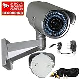 VideoSecu 600TVL Day Night Vision Outdoor IR Security Camera Weatherproof 1/3