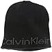 Calvin Klein Men's Jacquard Embossed Logo Reversible Beanie
