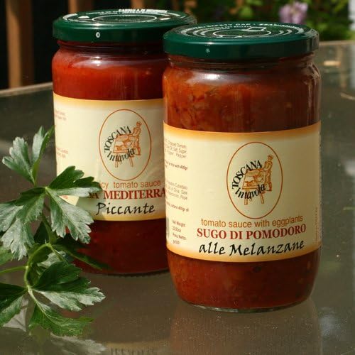 Toscana In Tavola Pasta Sauce - Tomato Eggplant (24 ounce)