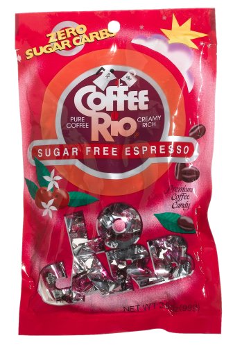 Adams & Brooks Sugar-Free Coffee Rio, Espresso, 3-Ounce Units (Pack of 12) by Sugar-Free Candy