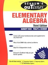 Schaum's Outline of Elementary Algebra