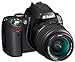 Nikon D40 6.1MP Digital SLR Camera Kit with 18-55mm f/3.5-5.6G ED II AF-S DX Zoom-Nikkor Lens