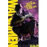 Watchmen Movie Rorschach, Crouching with Gun Poster Print - 24x36
