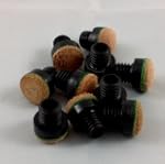 10 St�ck Schraubleder 12 mm mit M8 Ku...