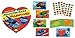 Peaceable Kingdom / Valentine Heart Pack Monster Cars Valentine Cards & Stickers