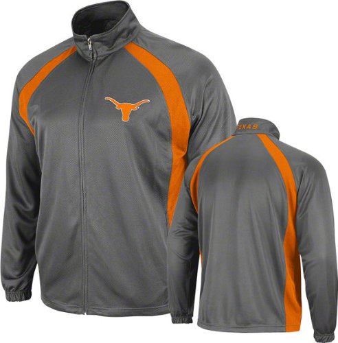 Texas Longhorns Charcoal Rival Full-Zip Jacket