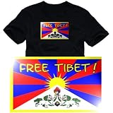 Produkt-Bild: FREE TIBET ! - FLAGGE - T-SHIRT