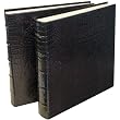 Large Crocodile Genuine Italian Leather Bound Album,100 Pages, Photo Squares Included, 13-1/8" x 13"
