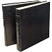 Large Crocodile Genuine Italian Leather Bound Album,100 Pages, Photo Squares Included, 13-1/8" x 13"