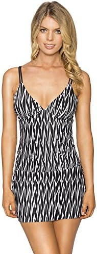 Sunsets Women's Ocean Weave Convertible Strap Tankini Top Ocean Weave S