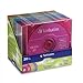 VER94300 - Verbatim CD-RW 700MB 2X-4X DataLifePlus with Color Branded Surface and Matching Case - 20pk Slim Case, Assorted