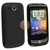 HTC Wildfire Silicone Skin - Black