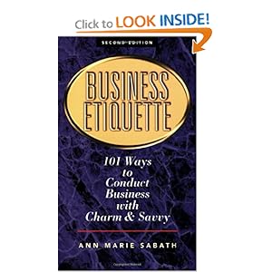 hollywood business etiquette book