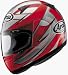 All Products : ARAI QUANTUM-2 HELMET HACKING RED/SILVER - (CLOSEOUT SIZE LRG ONLY)