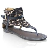 Qupid 'Agency-168' Wrapped Gladiator-Inspired Sandal
