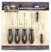 Item 46011: 6 Piece Wood Handle Screwdriver Set